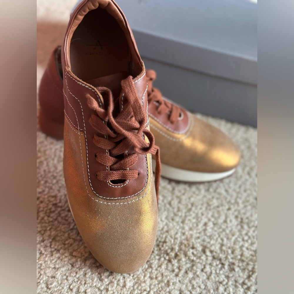 Aquatalia leather sneakers